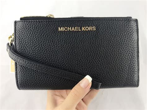 michael kors zip top wallet|michael kors 2 zip wallet.